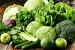 © Oleksandr - Green Vegetables Variety and Healthy Organic Fruits on Widener Table