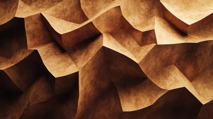 Wall Mural - Textured surface featuring warm, earthy tones and dynamic shapes, perfect for backgrounds and abstract designs.