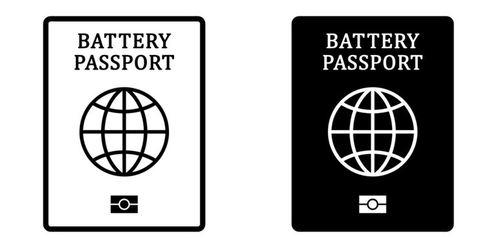 ofvs734 OutlineFilledVectorSign ofvs - battery passport vector icon . isolated transparent . outline and filled version . AI 10 / EPS / PNG . g12080