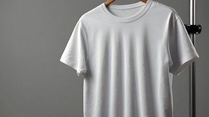 Mockup white t shirt