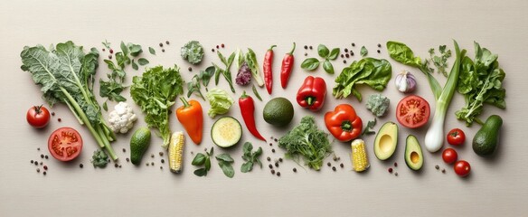  The Colorful Assortment of Vegetables