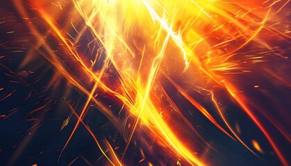 Dynamic abstract backdrop showcasing glowing streaks of fire and light, representing energy, passion, power, and vibrancy.