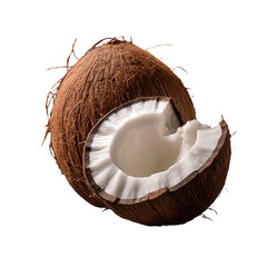 Coconut PNG isolated on Transparent background