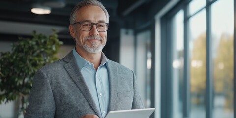 Poster - Professional Businessman in Office Setting