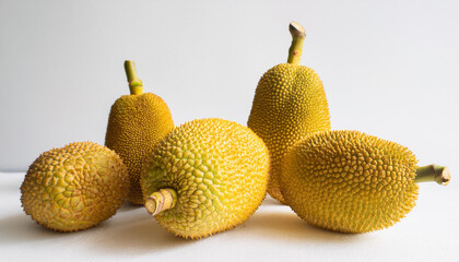 Fresh jackfruits. Tropical fruit. Tasty and healthy. Organic product. Close-up.