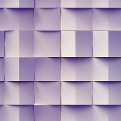 Wall Mural - Minimalist purple square geometric style pattern - seamless background, monochromatic