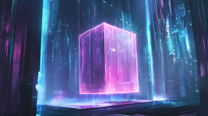 the enchanted box can instantly teleport packages to their destination, according to a futuristic sh
