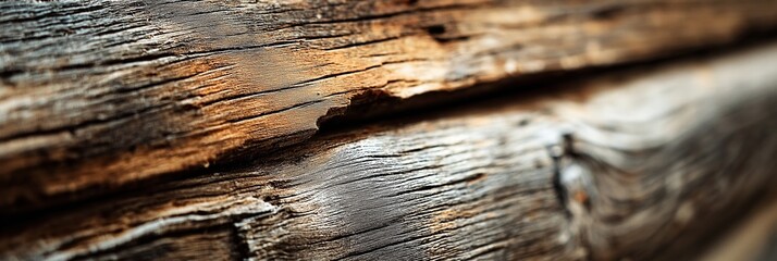 Weathered wooden planks with detailed texture and natural aging marks.