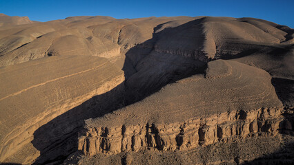 The landscape of Dades Gorges in Morocco