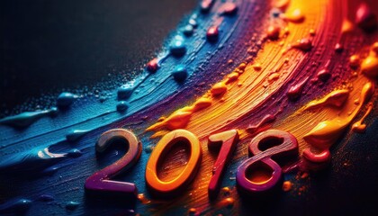 Canvas Print - Celebrating Creativity and Color in 2018