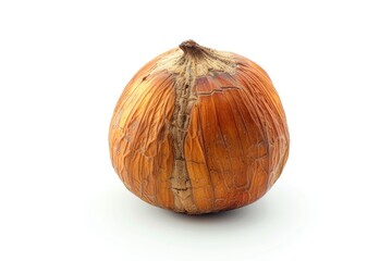 Poster - A clear shot of an onion's texture and layers, suitable for use in cookbooks or food-related content