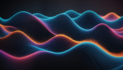 Wall Mural - Colorful digital art