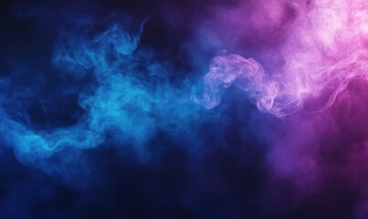 Wall Mural - Colorful Smoke Abstract Background