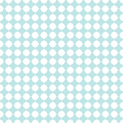 Seamless blue geometric pattern.