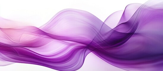 Abstract Purple and White Wave Pattern