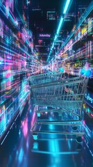 Poster - Cyber Monday Shopping in the Digital World.