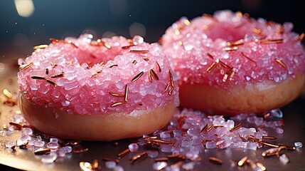 Poster - Donuts with sprinkles 