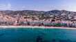 Aerial images and videos of Cannes, French Riviera, beaches and sea