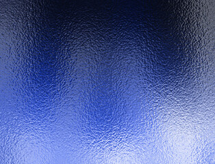 Wall Mural - Dark blue foil glass texture background. Glass effect background. blue material grunge for background