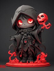 Poster - Cute Demon Girl Figurine