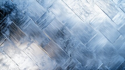 Poster - A polished silver metal texture showcases intricate patterns, scratches, and light for stylish backgrounds.