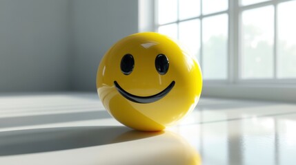 Poster - Smiley Face Sphere.