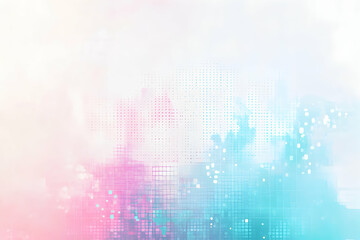 Poster - Abstract watercolor background with a subtle grid pattern, perfect for presentations, websites, and social media.