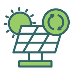 Sticker - Renewable Energy Icon