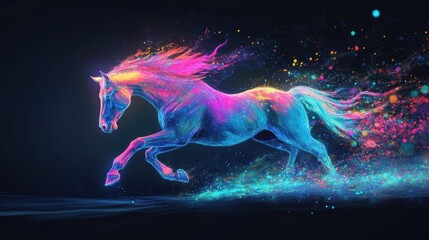 Neon Horse.