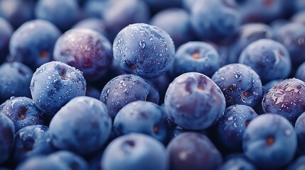 Aufkleber - Plums Closeup Background : Generative AI