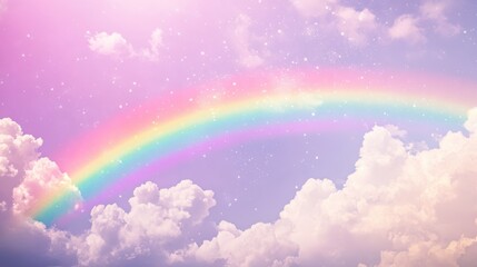 Canvas Print - Rainbow Sky.