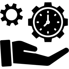 Poster - Time Efficiency Icon