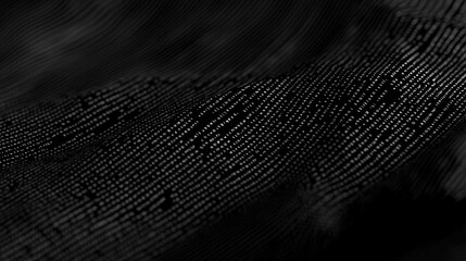 Canvas Print - Binary Code Abstract.