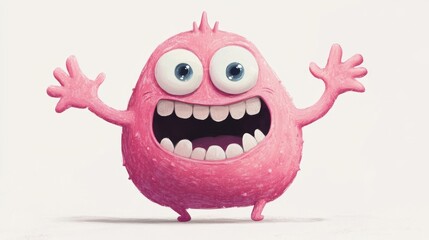 Canvas Print - Happy Monster.