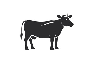 Wall Mural - icon cow logo E.eps