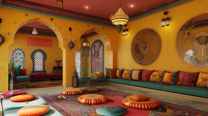 Morroco Tea Room Interior