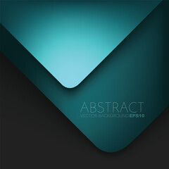 Poster - graphic geometric triangle overlap vector layer background for text and message design
