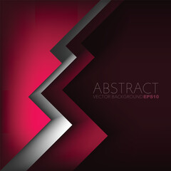 Poster - graphic geometric triangle overlap vector layer background for text and message design
