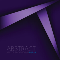 Poster - graphic geometric triangle overlap vector layer background for text and message design
