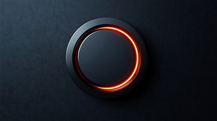 Poster - Vector Stop Button : Generative AI