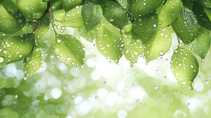 Poster - Abstract Nature Vector Background : Generative AI