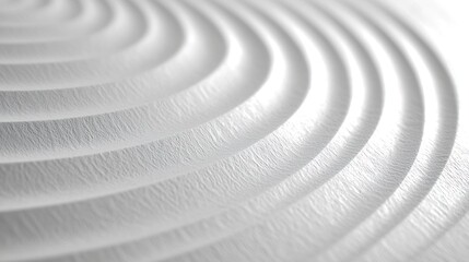 Poster - White Striped Paper Texture : Generative AI