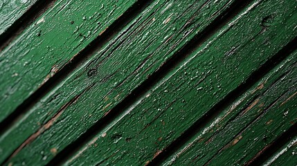 Poster - Green Wood Texture : Generative AI