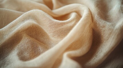 Poster - Vintage Fabric Texture Frame : Generative AI