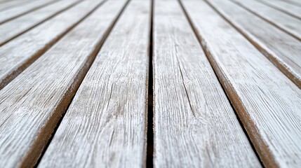Aufkleber - White Wood Desk Texture : Generative AI