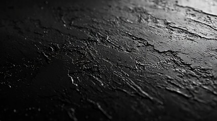 Aufkleber - Black Grunge Wall Background : Generative AI