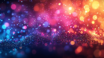 Poster - Color Bokeh : Generative AI