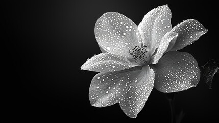 Poster - Black Background : Generative AI
