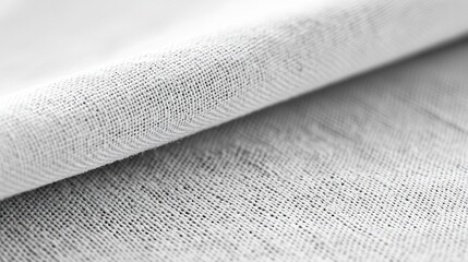 Poster - White Canvas Texture : Generative AI