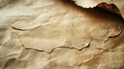 Aufkleber - Kraft Paper Texture Background : Generative AI